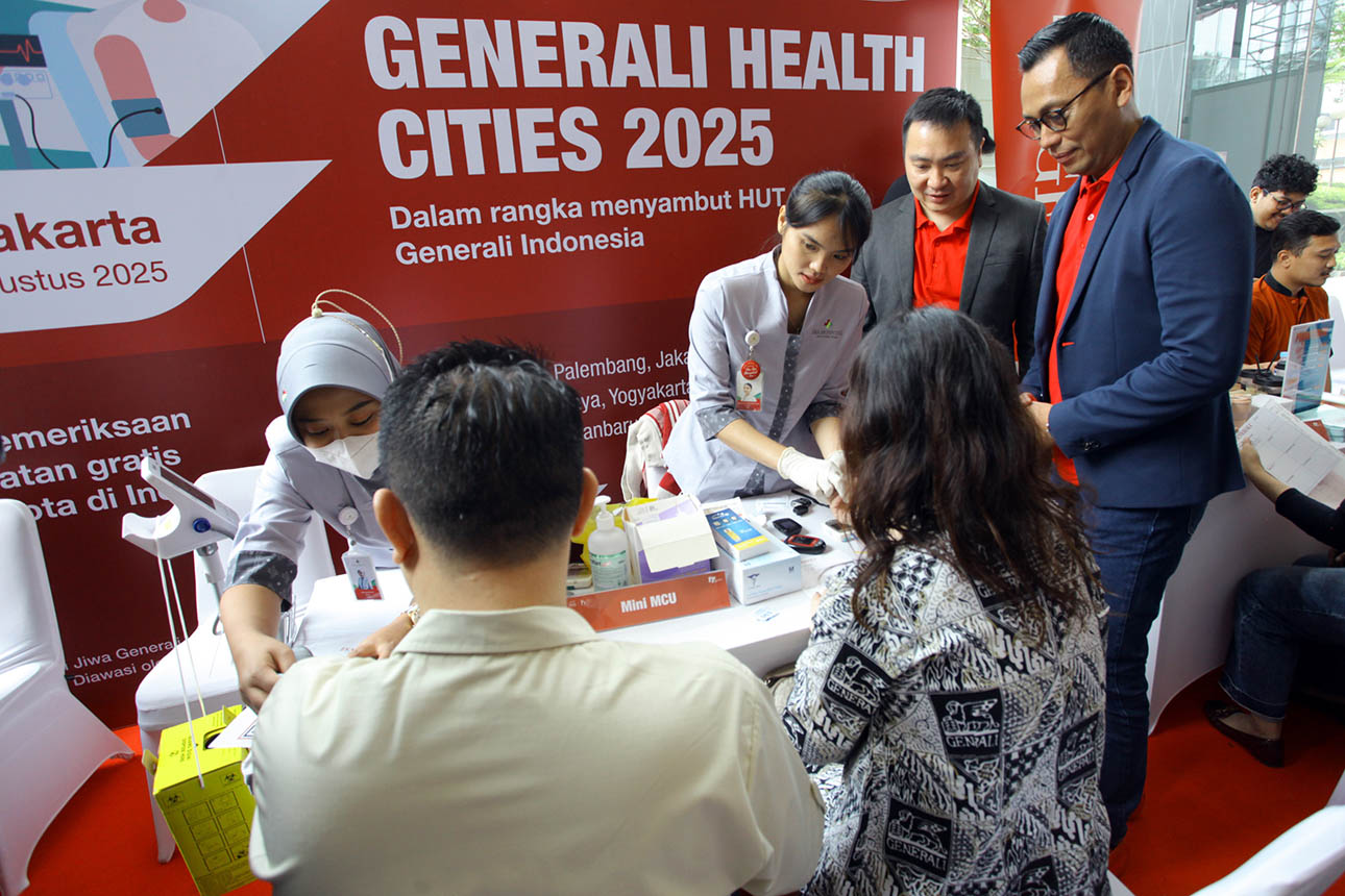Dukung Gaya Hidup Sehat, Generali Indonesia Hadir di 17 Kota Lewat Health Cities