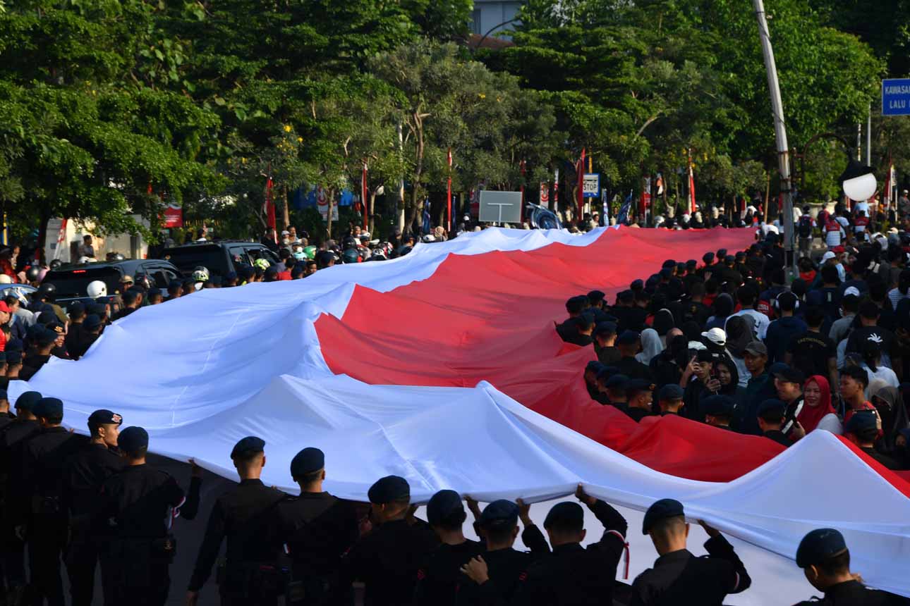 Bogor Gelar Kirab Merah Putih Sambut HUT ke-80 Kemerdekaan RI