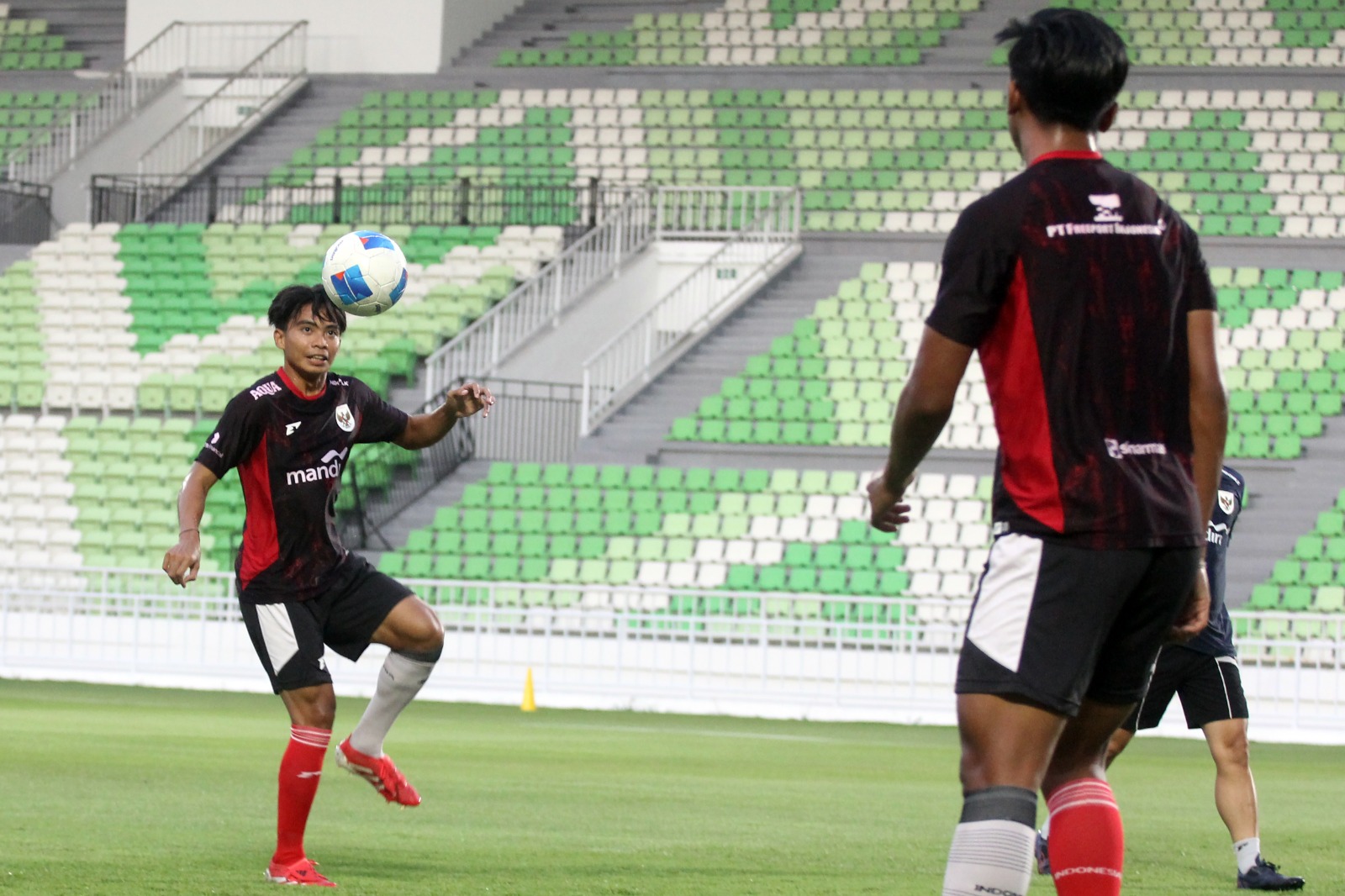 Latihan Timnas U-17 jelang Piala Kemerdekaan 2025