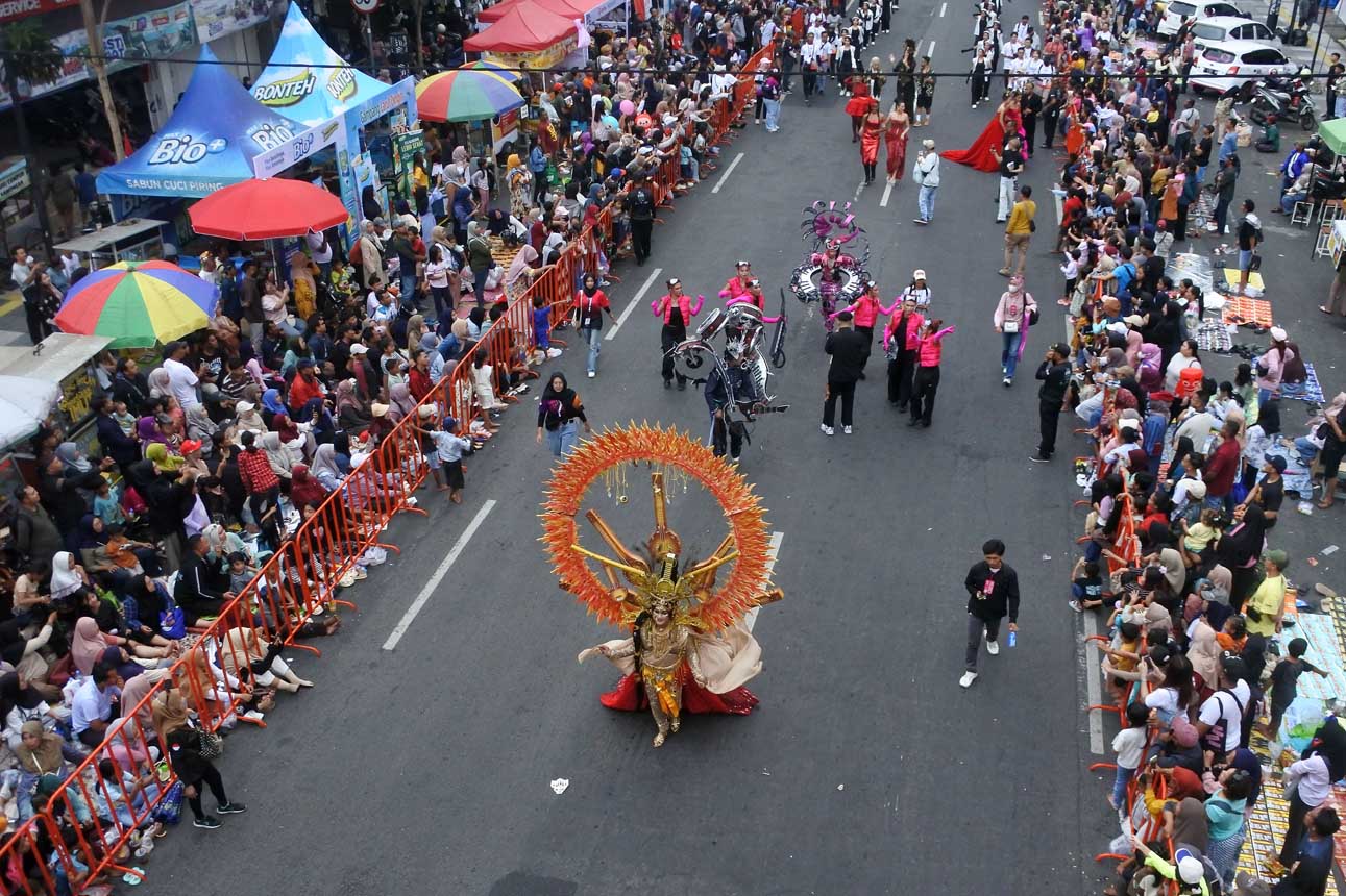 Perhelatan Jember Fashion Carnaval ke-23 
