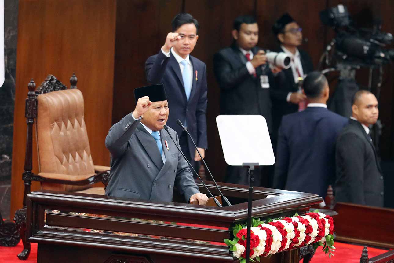 Presiden Prabowo Subianto Sampaikan Pidato Kenegaraan di Sidang Tahunan MPR 