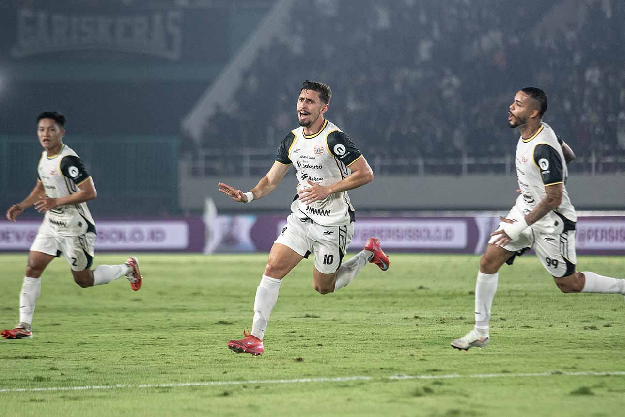 Persija Jakarta Menang atas Persis Solo