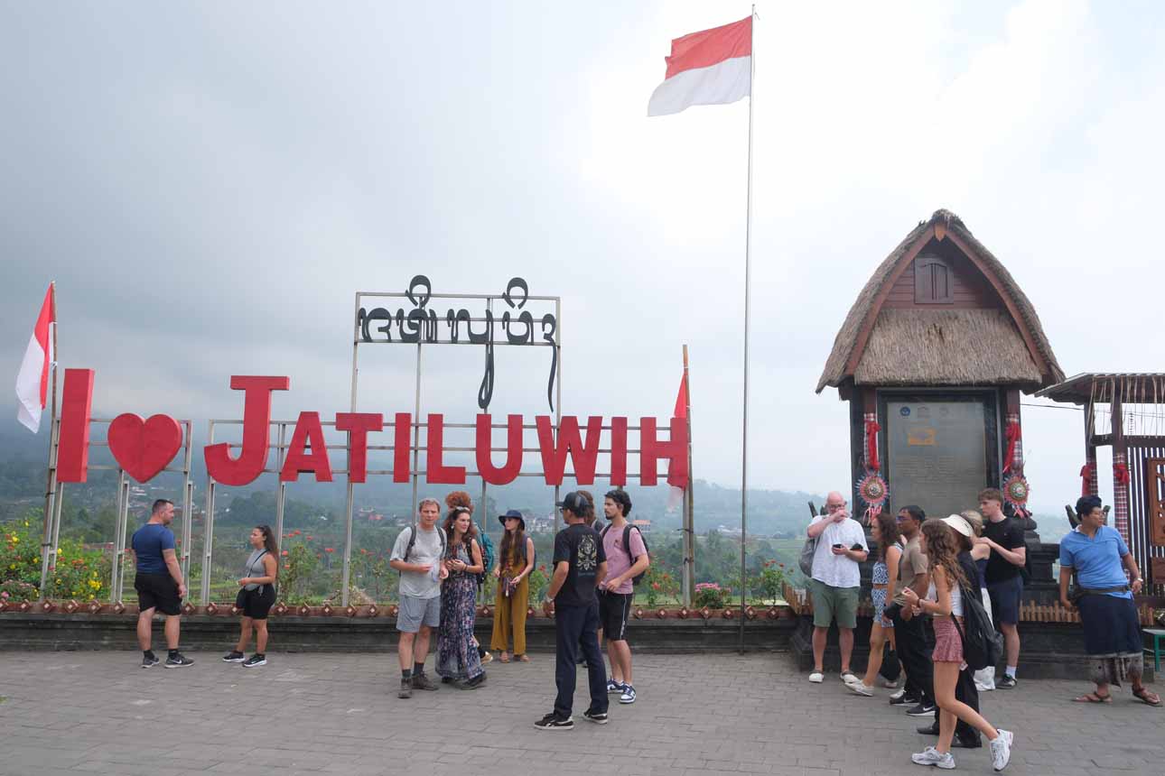 Kunjungan Wisnus ke Jatiluwih Masih Rendah