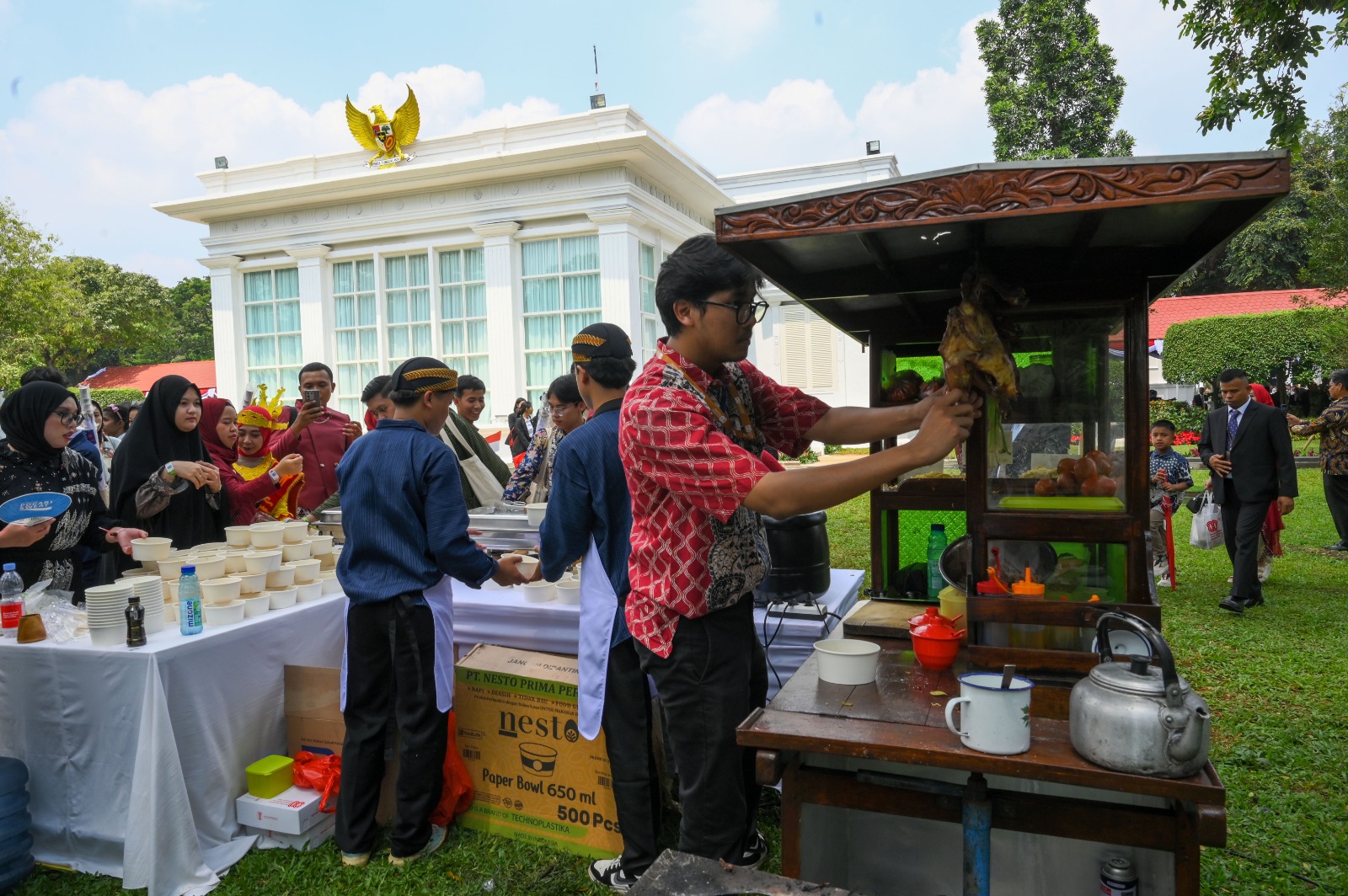 Pesta Rakyat HUT RI di Istana Presiden