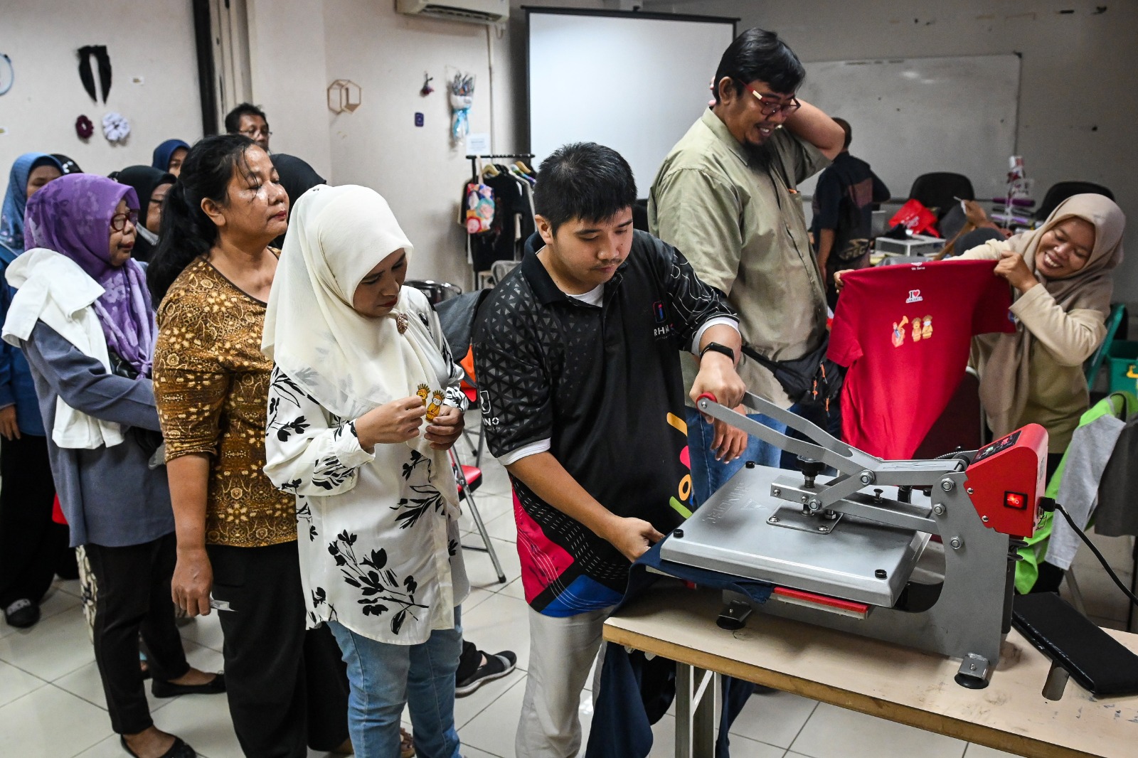 Pelatihan wirausaha sablon di Jakarta