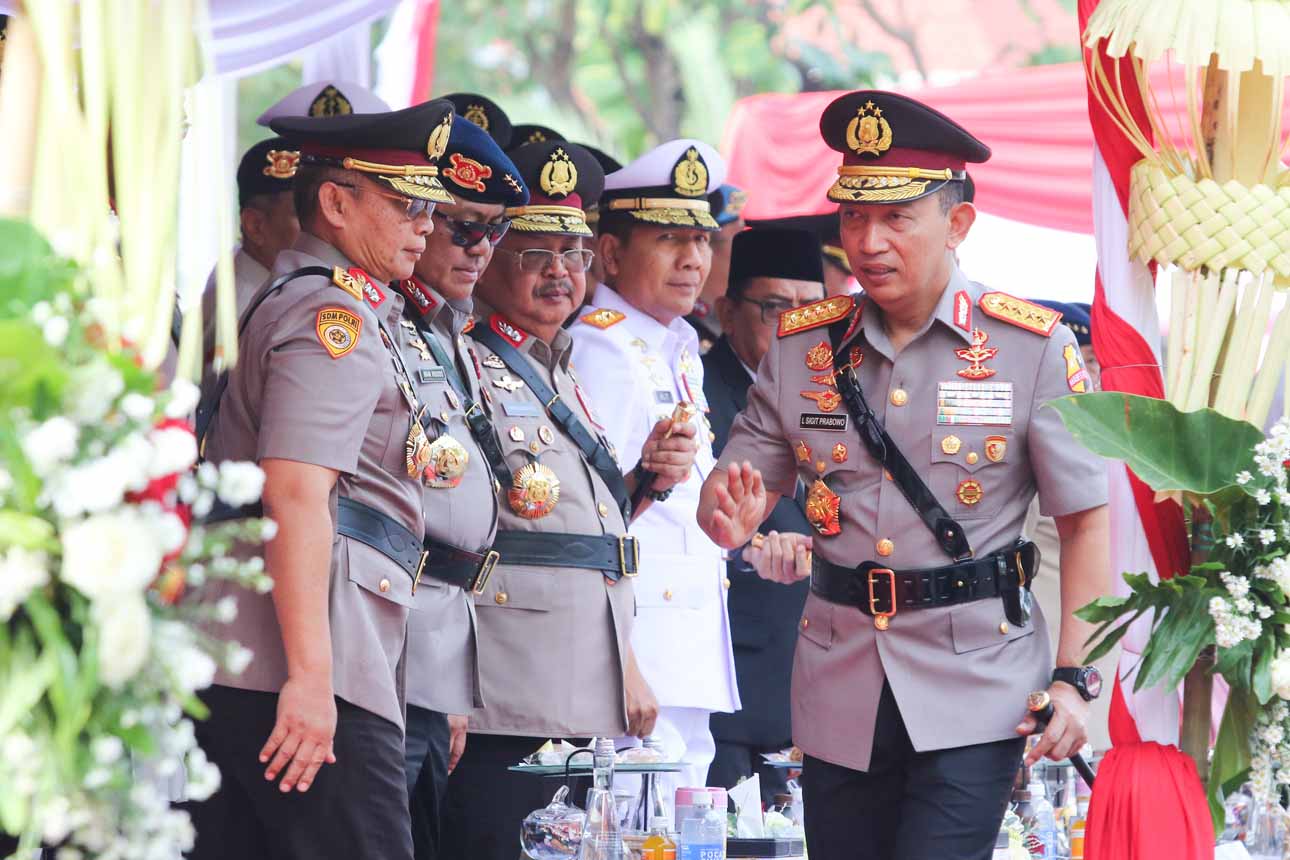 Peringatan Hari Juang Polri di Surabaya