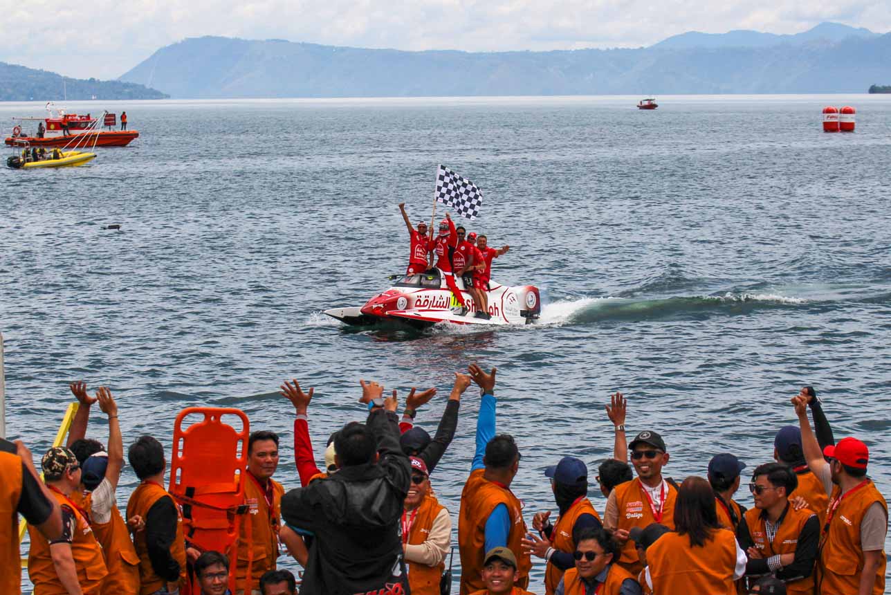 F1 Powerboat Seri Danau Toba 2025 Digelar Meriah