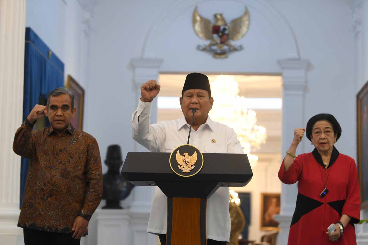 Prabowo Tegaskan Kebebasan Berpendapat dan Instruksikan TNI-Polri Tindak Tegas Massa Anarkis