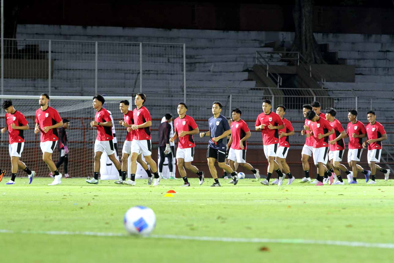 Timnas Indonesia U-23 Gelar Sesi Latihan