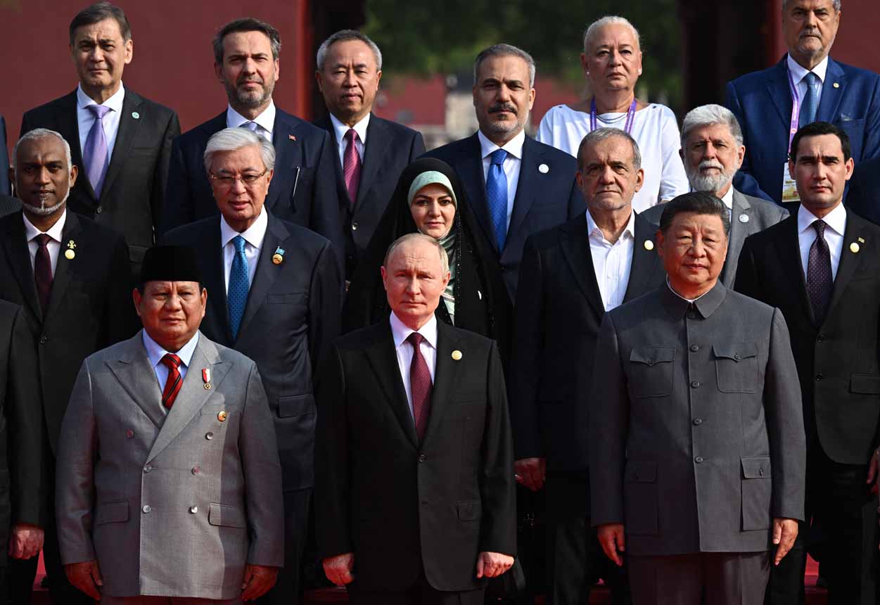Prabowo Hadiri Parade Militer di Beijing