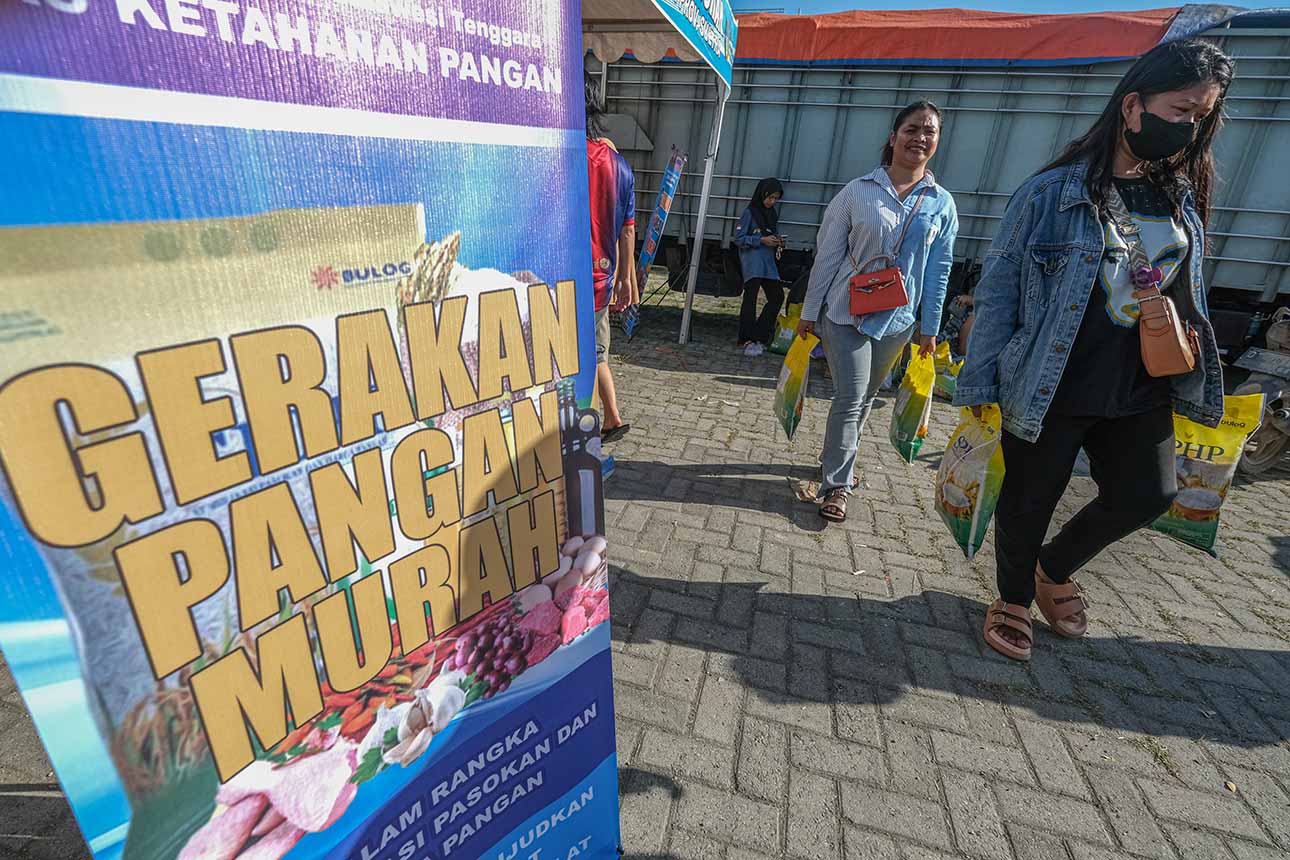 Gerakan Pangan Murah Serentak Digelar se-Sulawesi Tenggara
