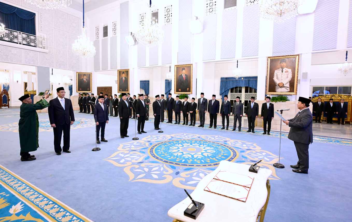 Presiden Umumkan Reshuffle Kabinet Lantik Menteri dan Wakil Menteri