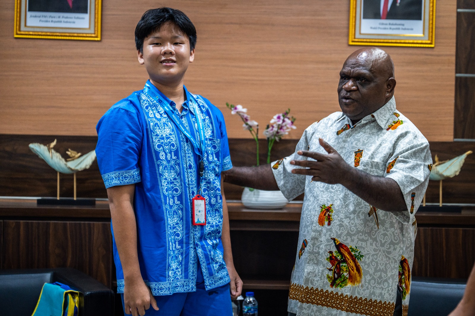 Menteri HAM berikan penghargaan kepada siswa peduli lingkungan