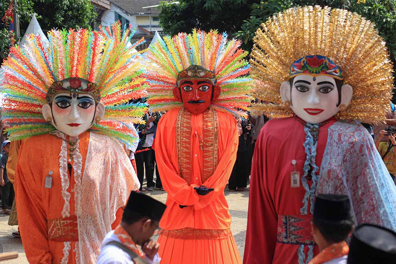 Kemeriahan Parade Ondel-Ondel di Setu Babakan