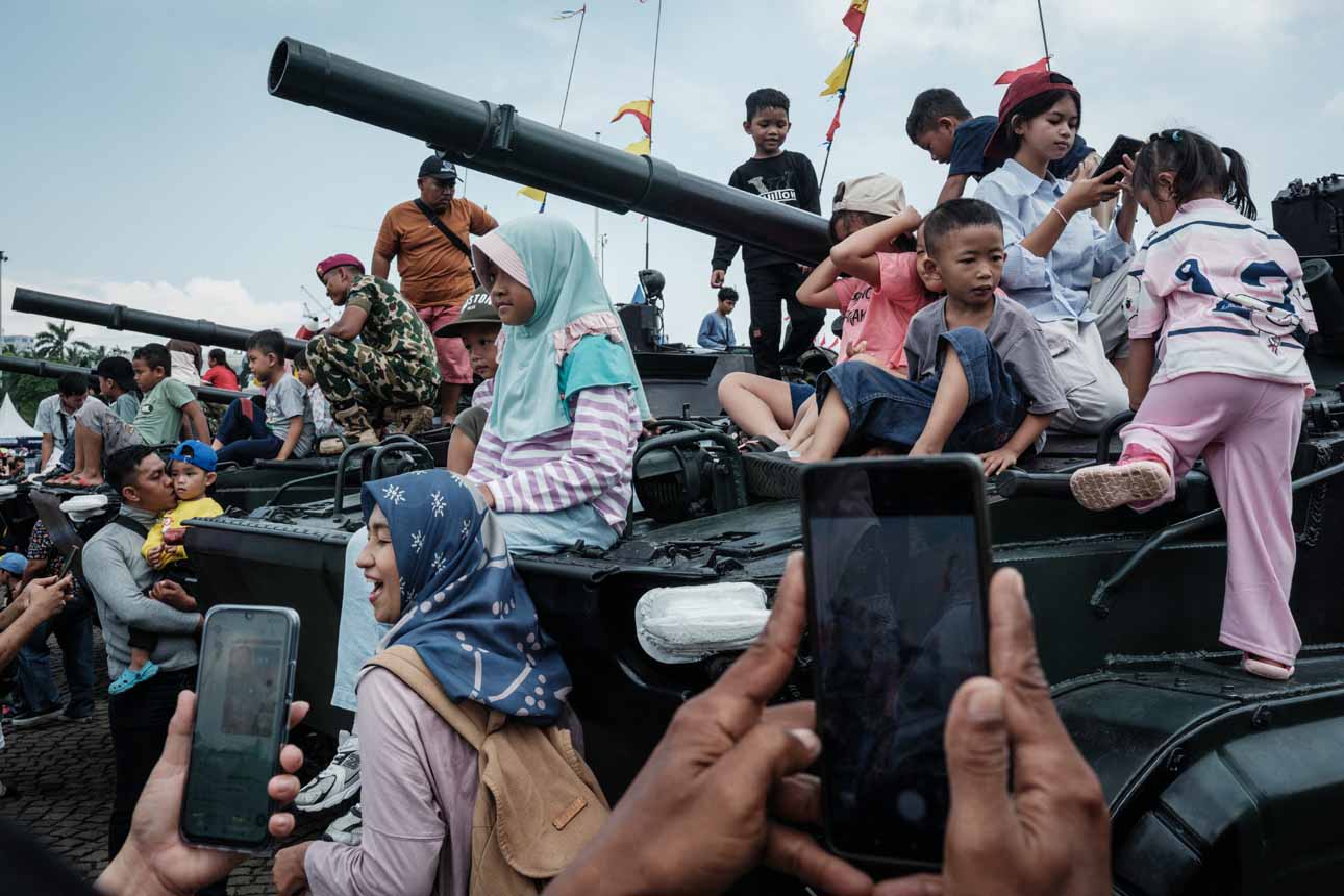 TNI Fair Sambut HUT ke-80 TNI di Monas