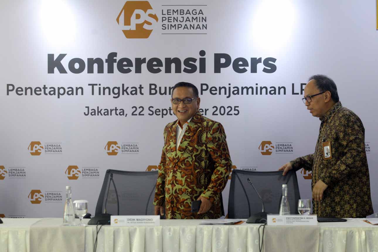 LPS Turunkan Tingkat Bunga Penjaminan Simpanan