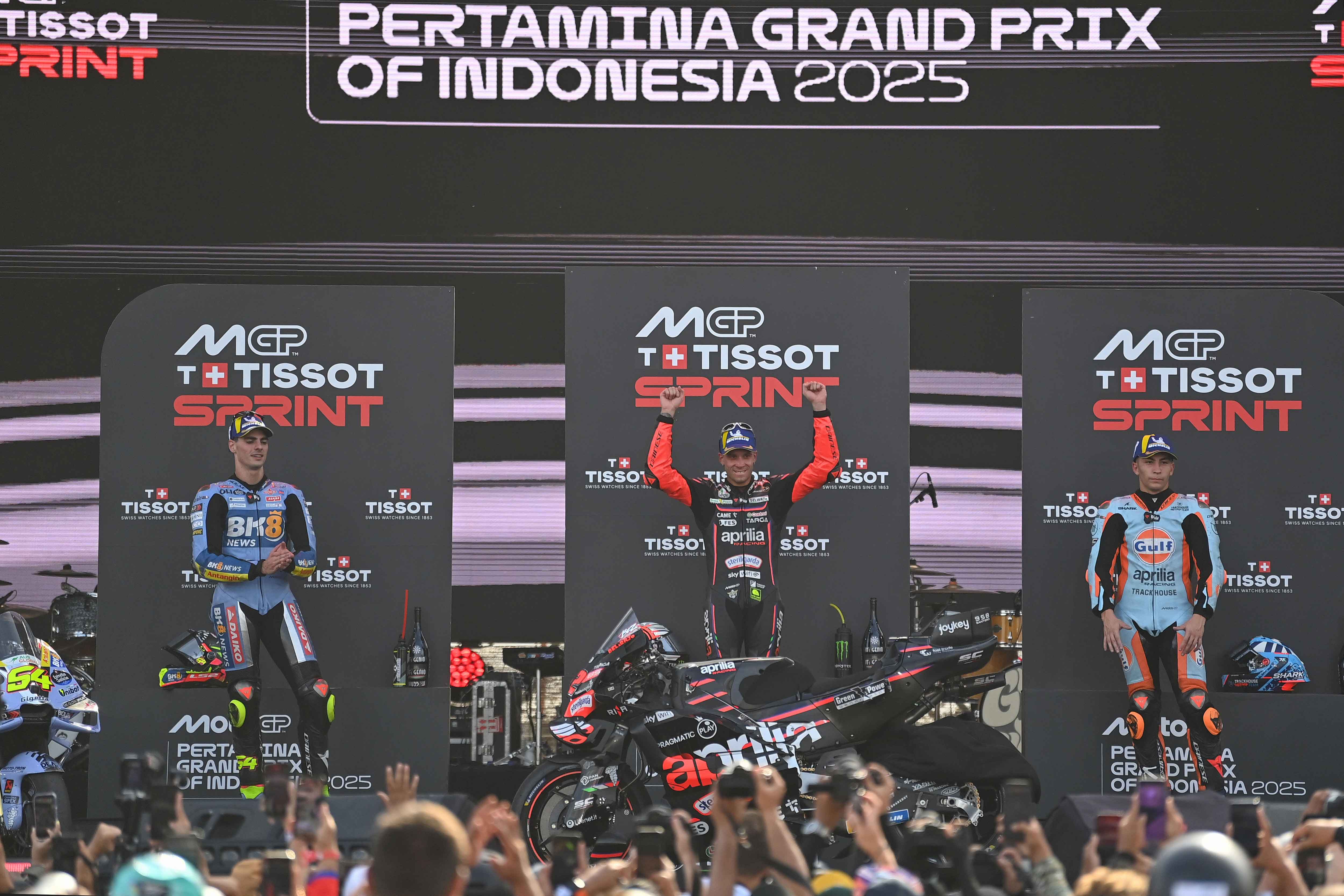 Bezzecchi Raih Gelar Juara Sprint Race MotoGP Indonesia