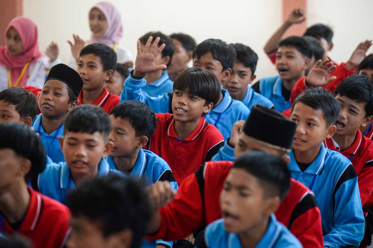 Pembukaan Sekolah Rakyat Terpadu di Lebak