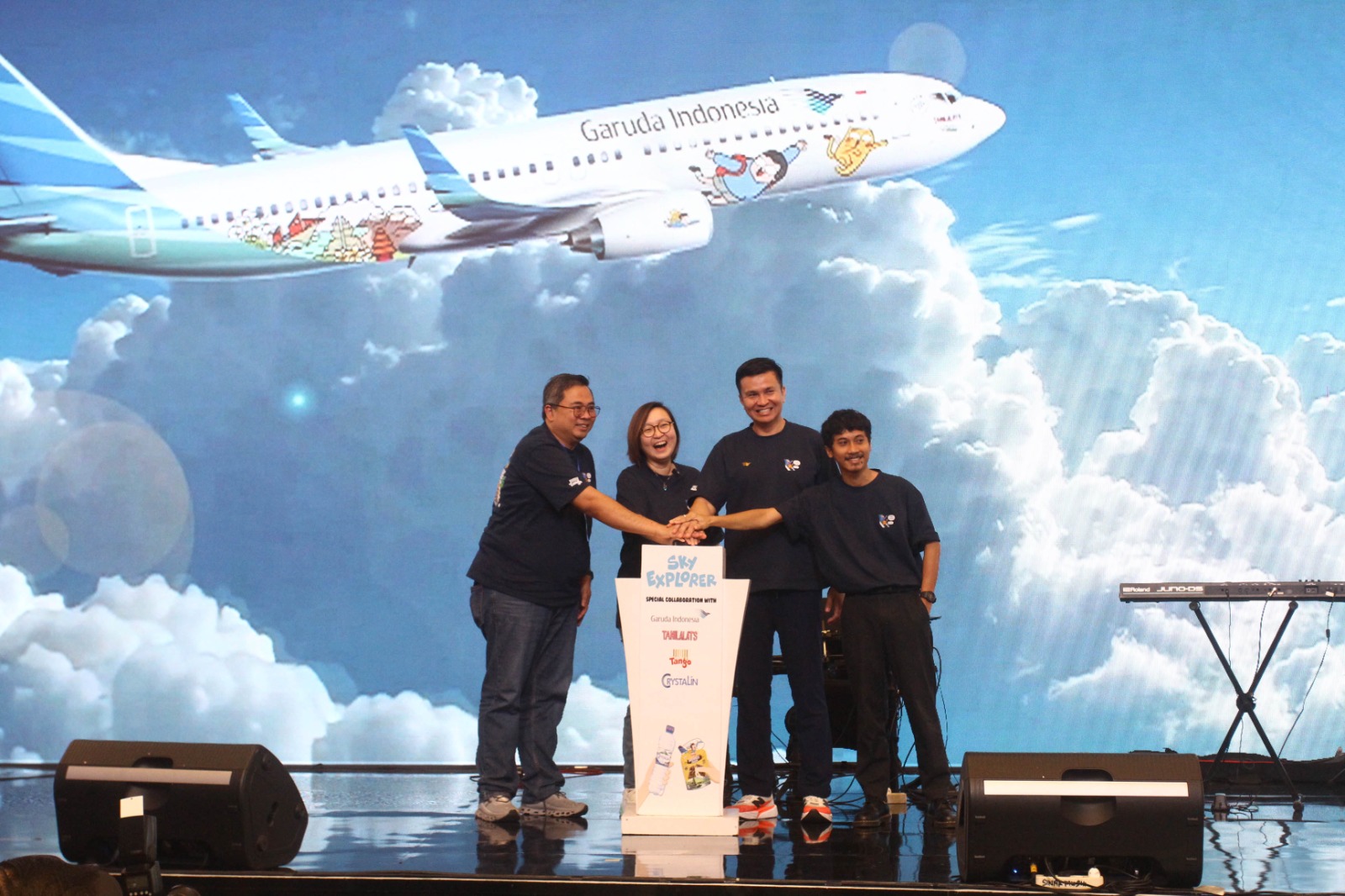 Crystalin dan Tango Gandeng Sky Explorer Hadirkan Kreativitas dan Inovasi Lintas Industri