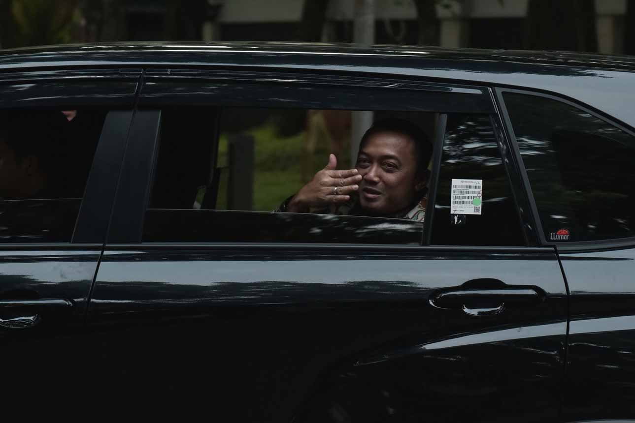 Pejabat Hadiri Rapat Terbatas di Kertanegara