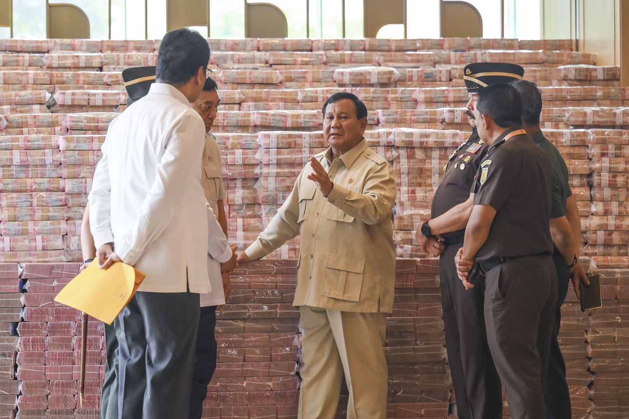 Presiden Saksikan Penyerahan Uang Negara dari Kasus Korupsi CPO