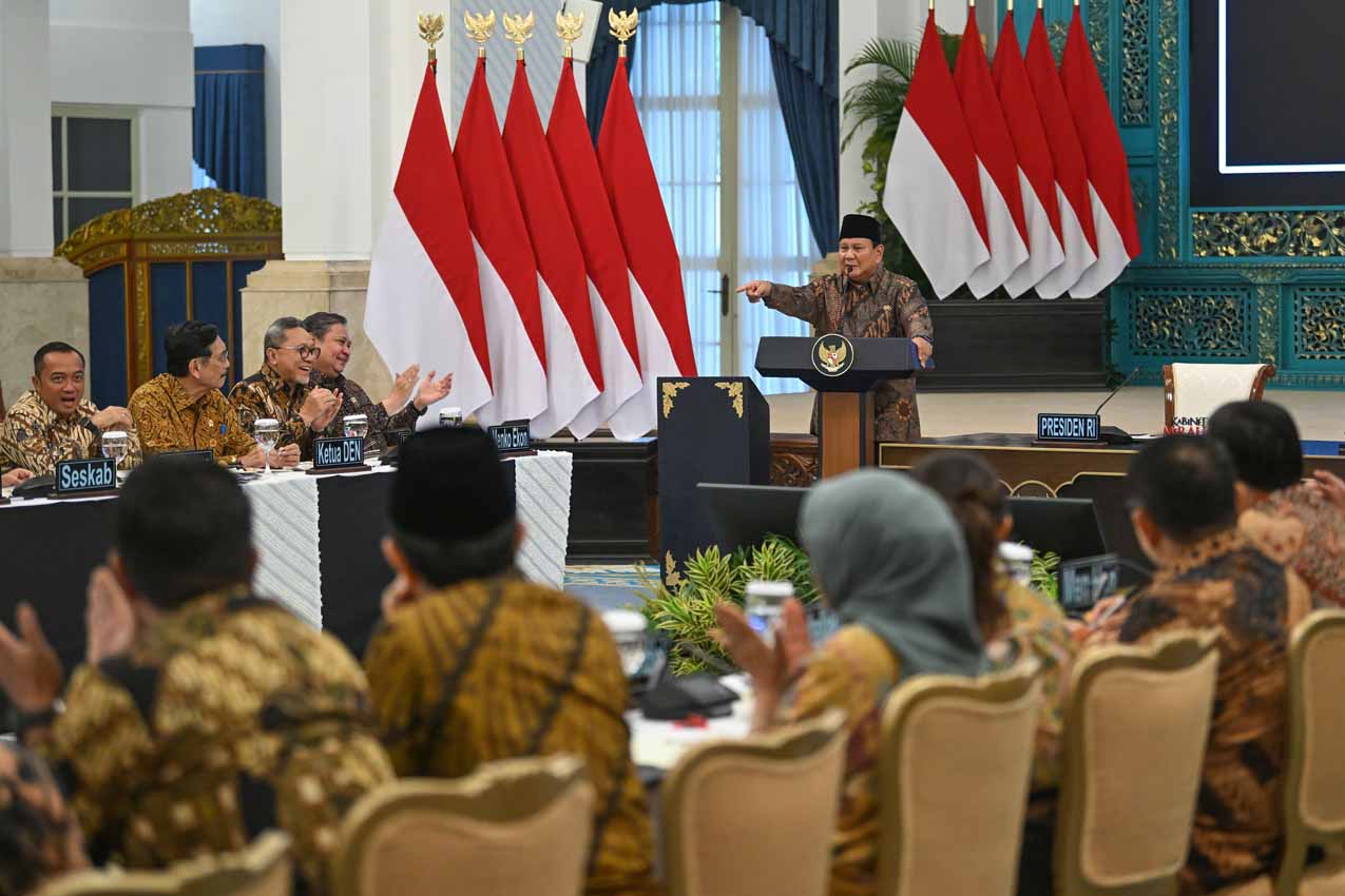 Setahun Prabowo-Gibran Kabinet Gelar Sidang Paripurna