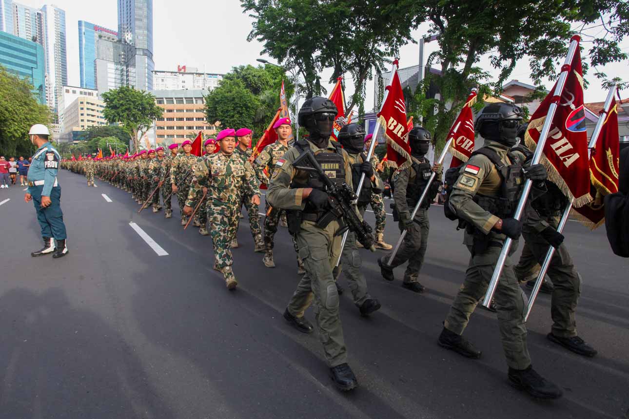Rangkaian Kegiatan Menyambut HUT ke-80 Korps Marinir di Surabaya