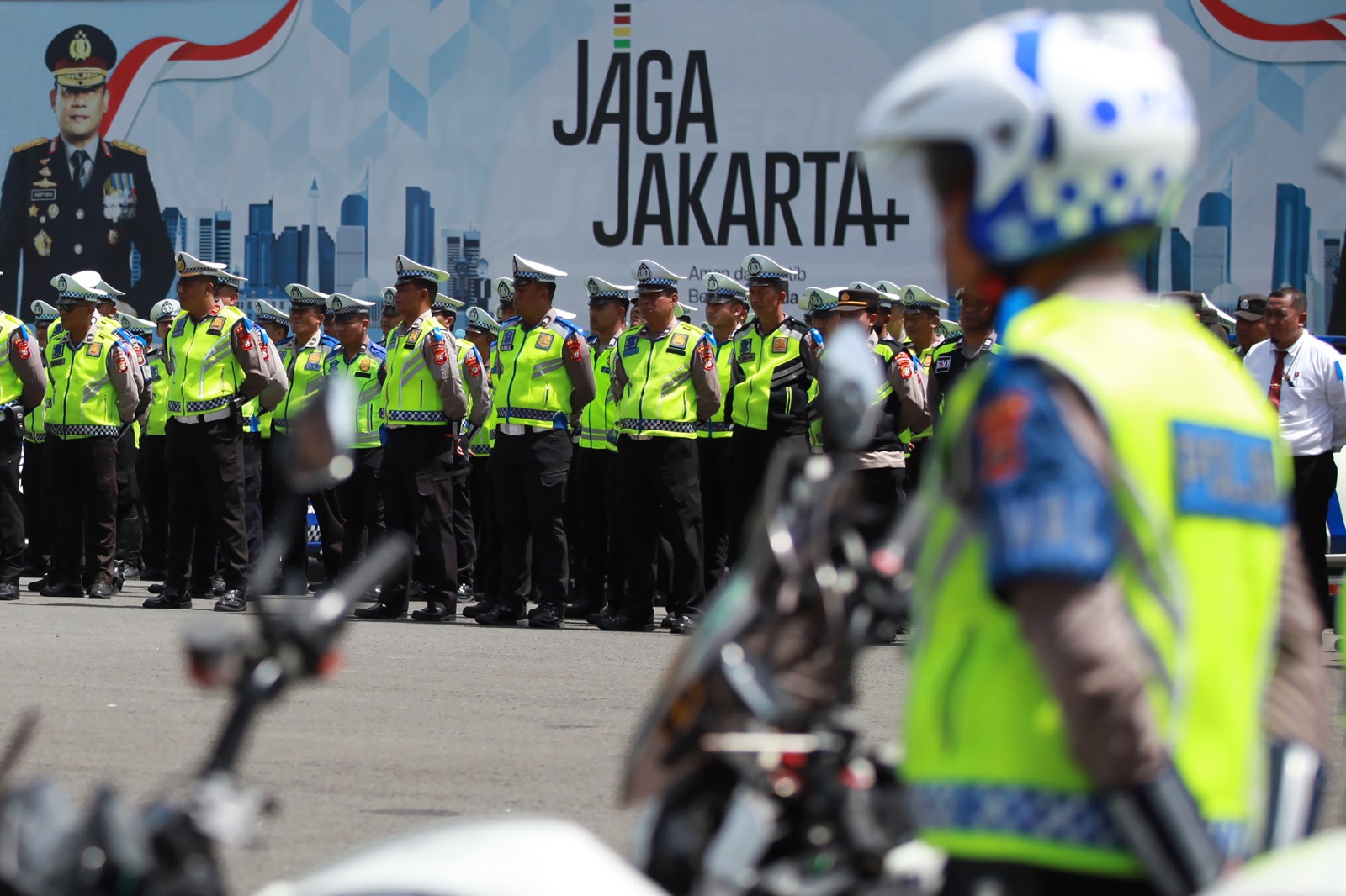 Apel Gelar Pasukan Operasi Zebra Jaya 2025