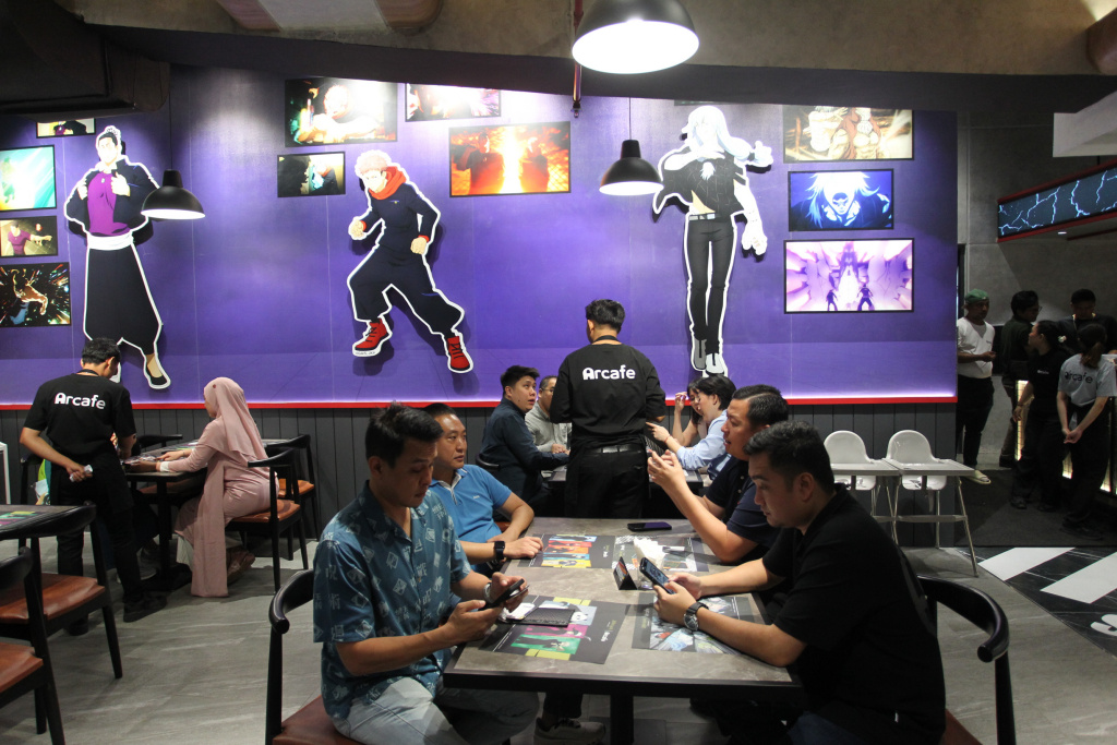 Arcafe resmi membuka Jujutsu Kaisen Cafe 