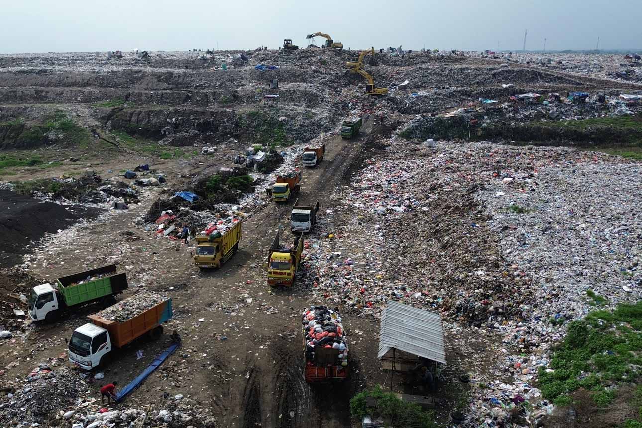 Peningkatan Volume Sampah Terjadi di TPA Jabon