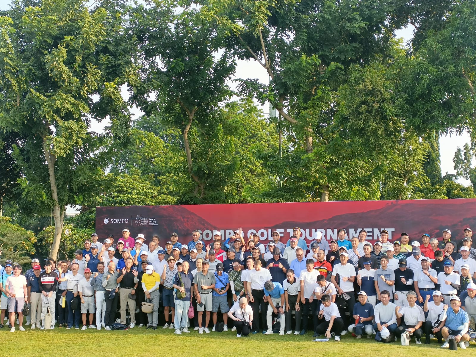 Sompo Insurance Gelar Sompo Golf Tournament Untuk Mitra Bisnis Jepang