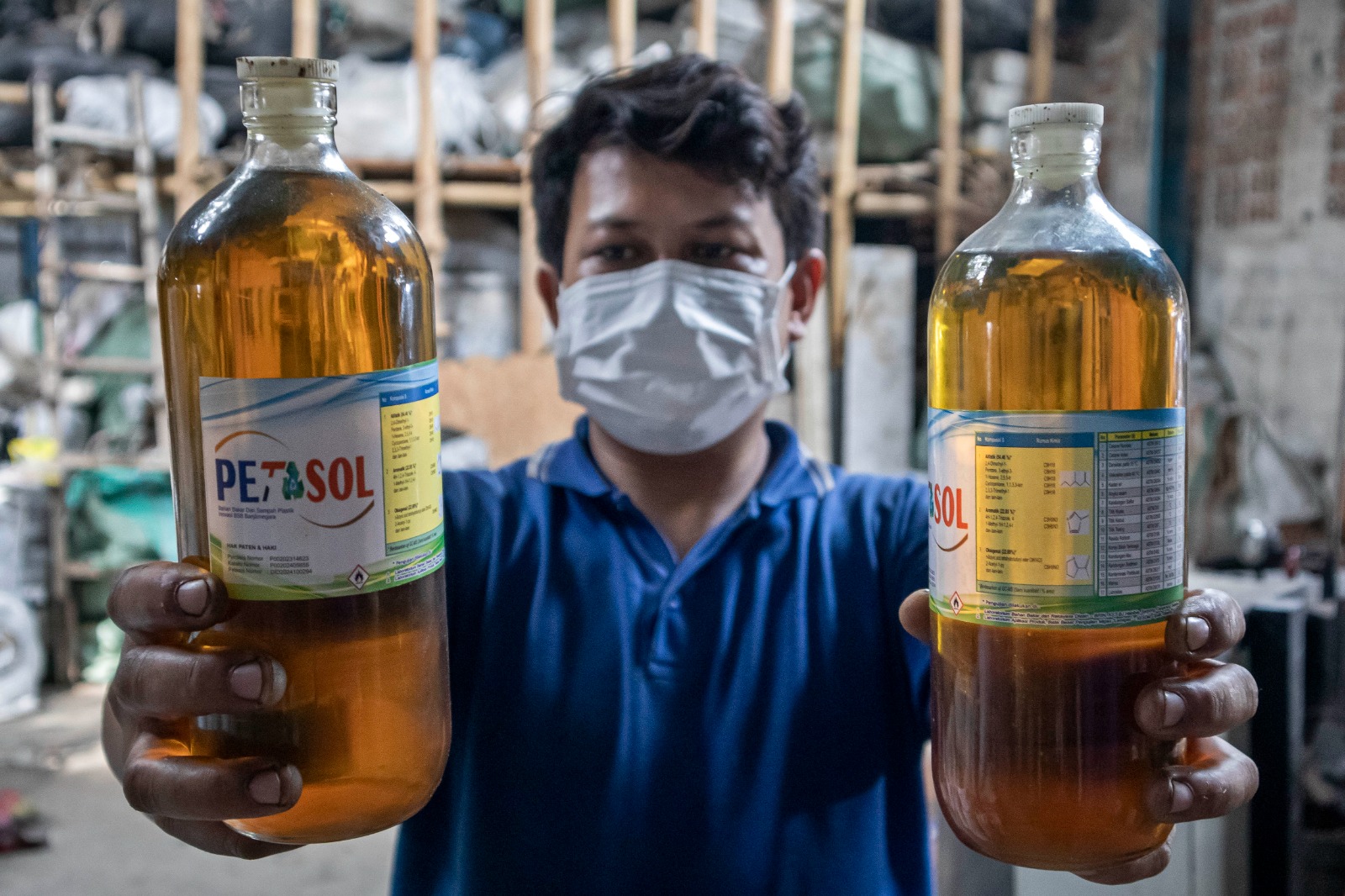 Pengolahan sampah plastik menjadi BBM di Cimahi