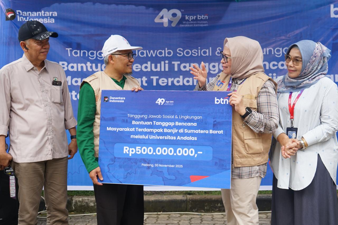 Direksi BTN Turun Langsung ke Padang