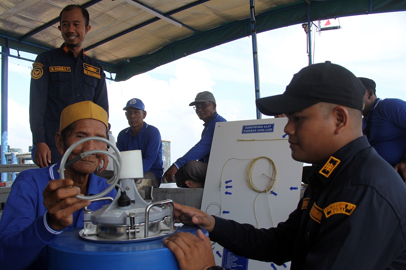 Pelatihan teknologi tangkap nelayan di Dumai