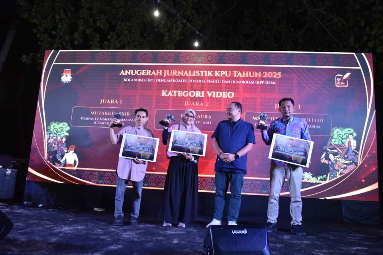 KPU Kolaborasi dengan KPPDem dalam Anugerah Jurnalistik 2025