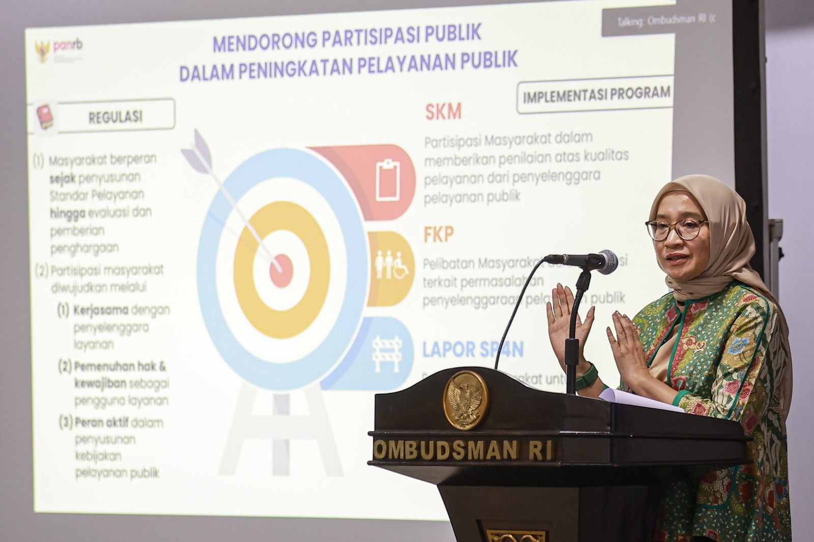 Peluncuran buku pengawasan pelayanan publik Ombudsman