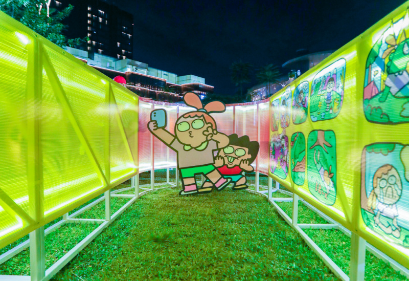Ben’s Backyard: Sebuah Maze Interaktif Kolaborasi Mahavisual, 
