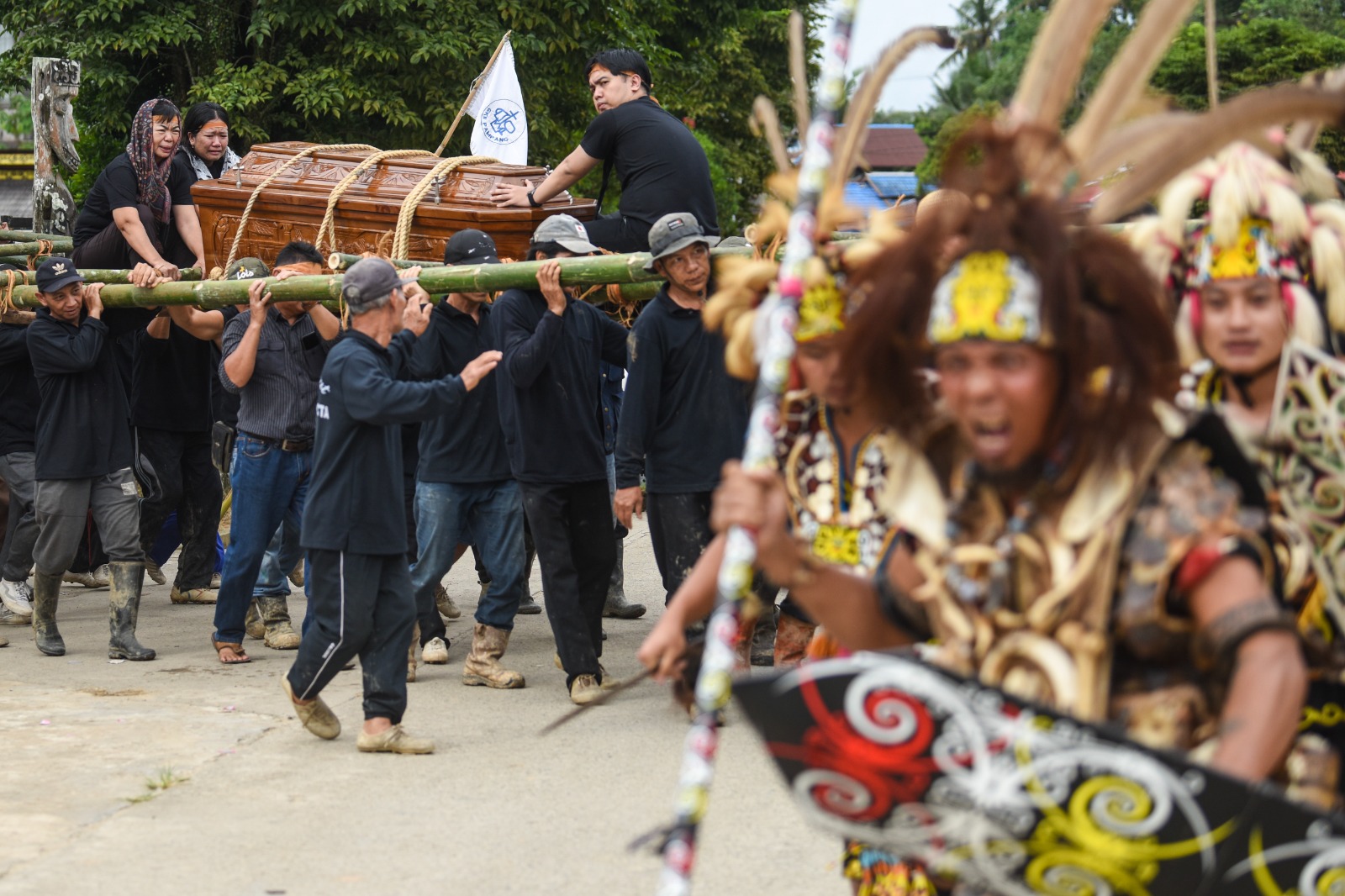 Upacara kematian Adat Dayak Kenyah