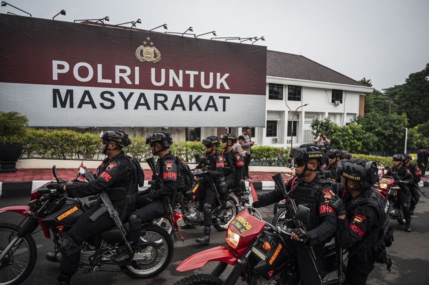 Polda Jateng Gelar Apel Pasukan Operasi Lilin