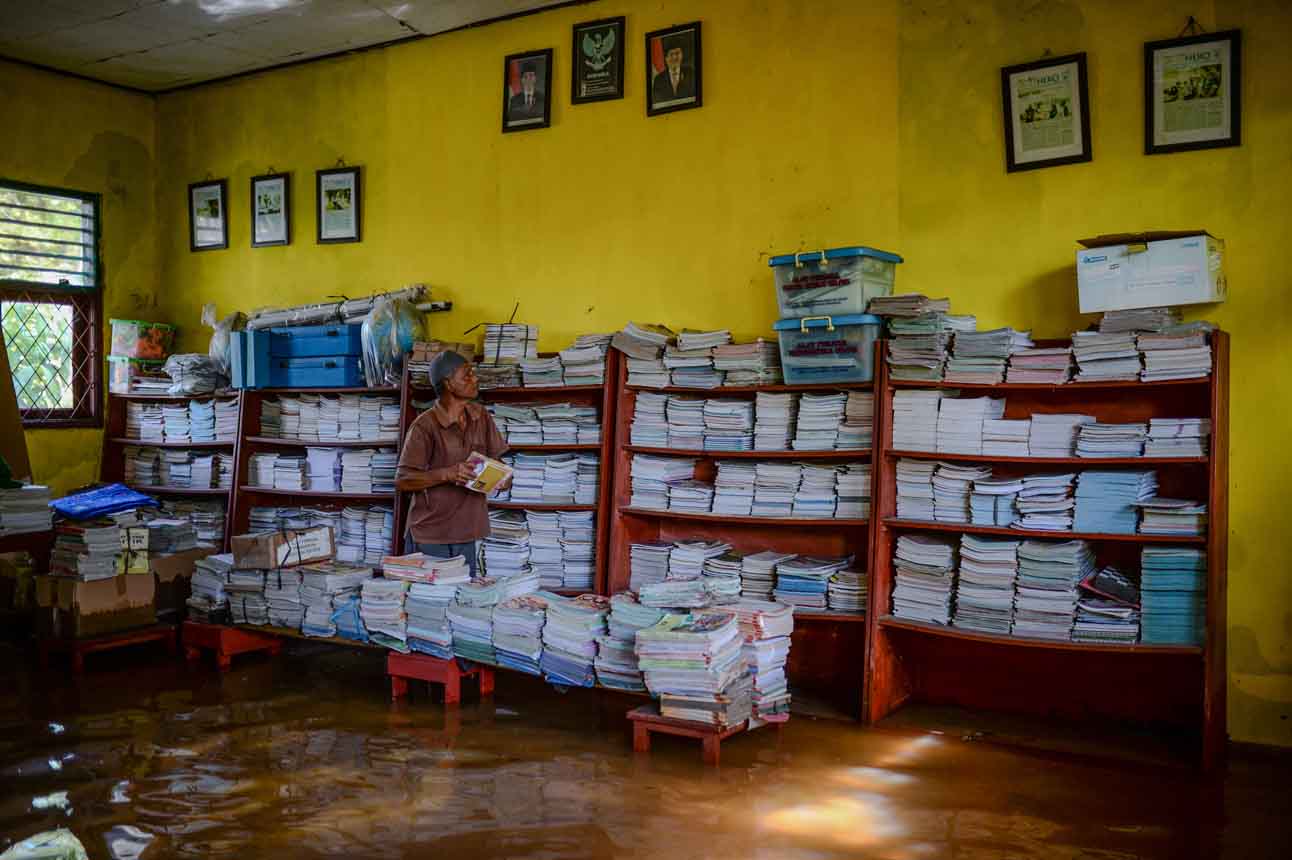 Sekolah di Kota Serang Terendam Banjir Sejak Jumat, Ratusan Siswa Terdampak
