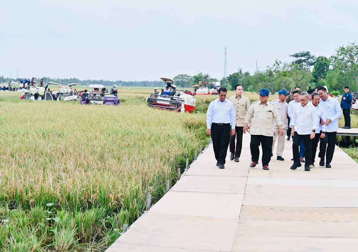 Presiden Umumkan Swasembada Pangan 2025, Wujudkan Ketahanan Pangan dan Kesejahteraan Rakyat