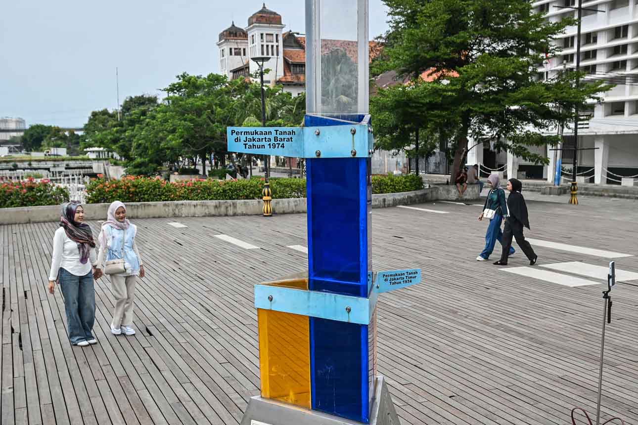 BRIN Laporkan Penurunan Muka Tanah di Ibu Kota