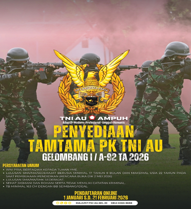 PENYEDIAAN TAMTAMA PK TNI AU