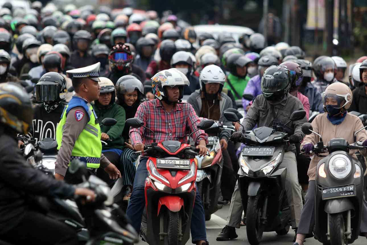 Sepeda Motor Dominasi Kenaikan Jumlah Kendaraan Nasional
