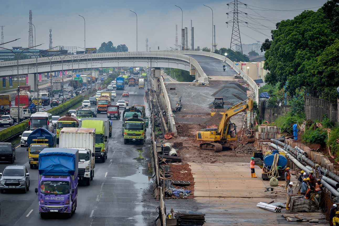 Tol Jakarta–Tangerang KM 25 Sepanjang 10 Km Siap Jalani Uji Laik