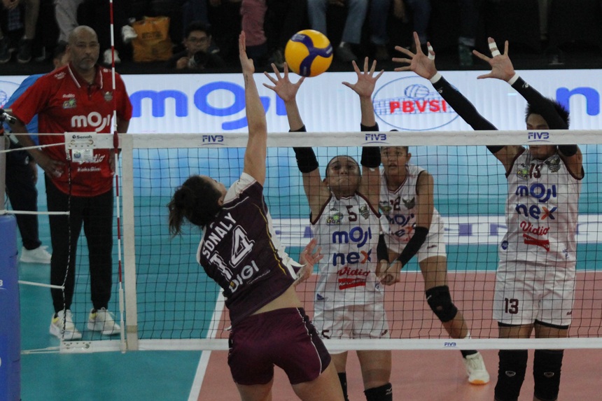 Bandung BJB Tandamata Menang atas Medan Falcons