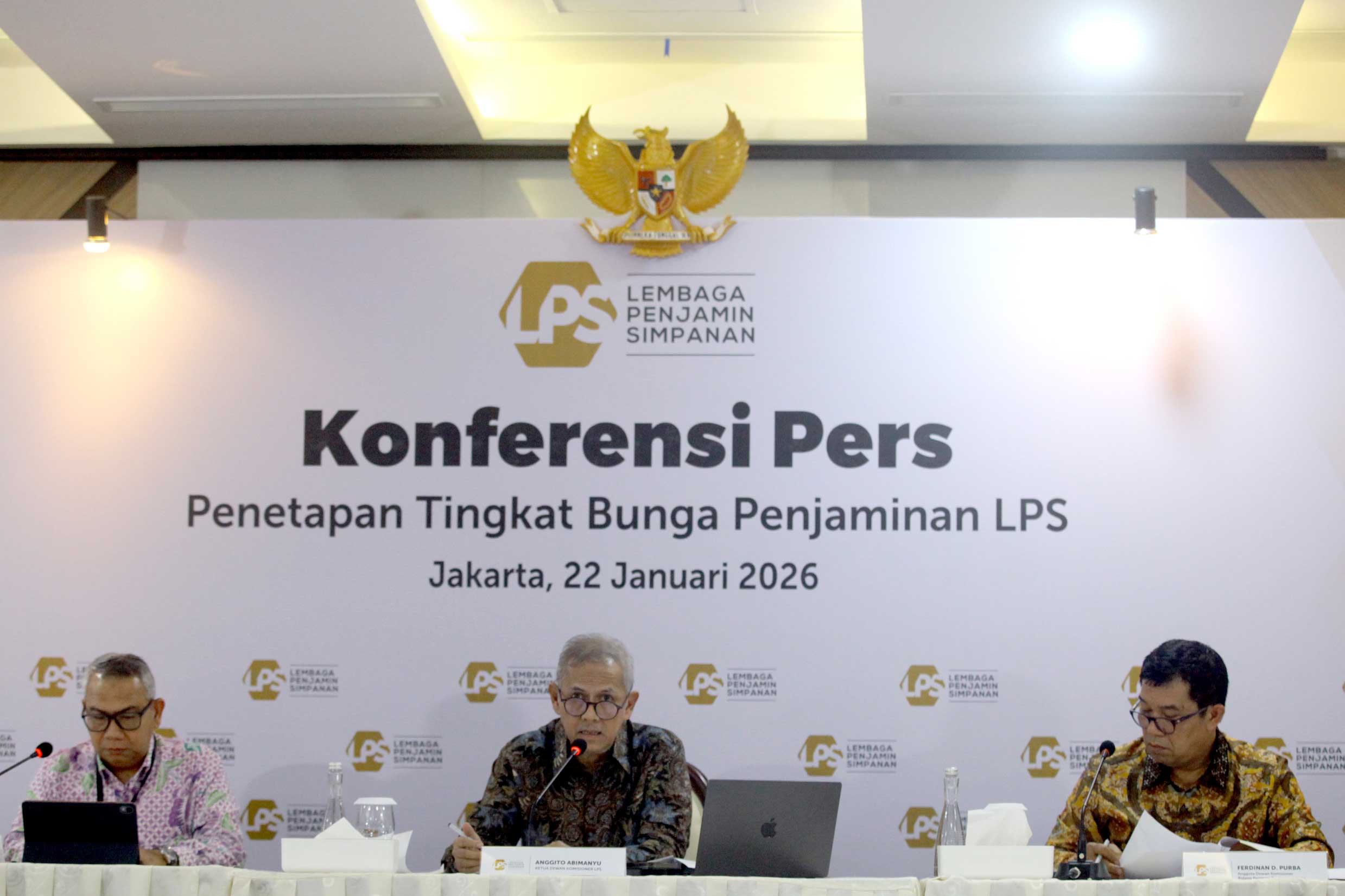 Evaluasi Kondisi Ekonomi, LPS Putuskan Tahan Tingkat Bunga Penjaminan