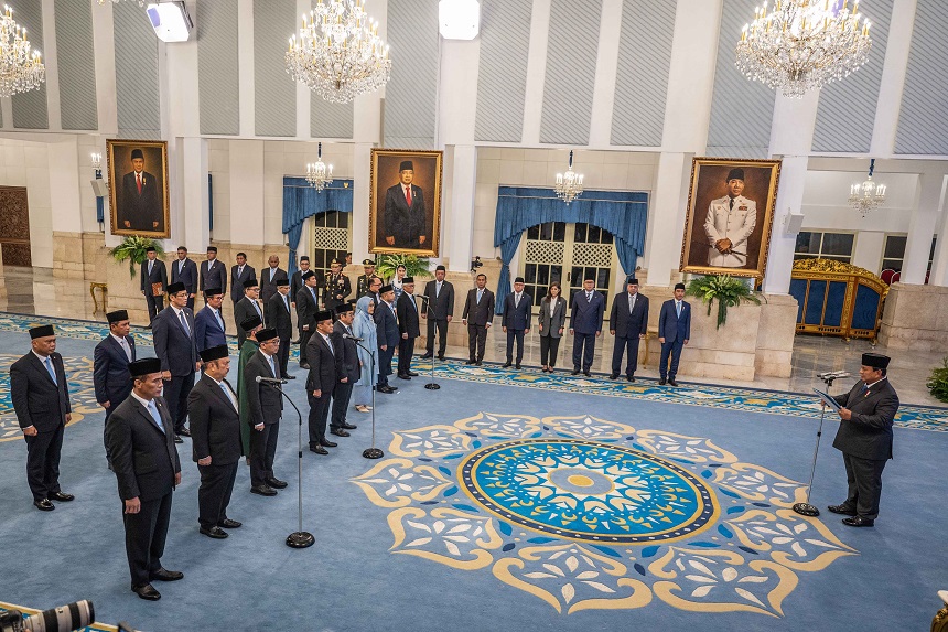 Presiden Resmi Lantik Dewan Energi Nasional