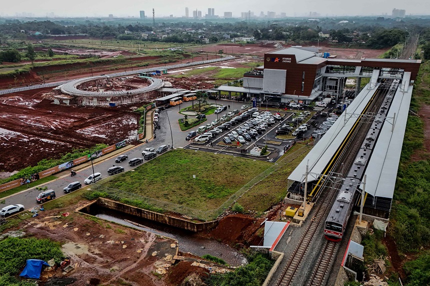 Resmi Beroperasi, Stasiun Jatake Layani Penumpang