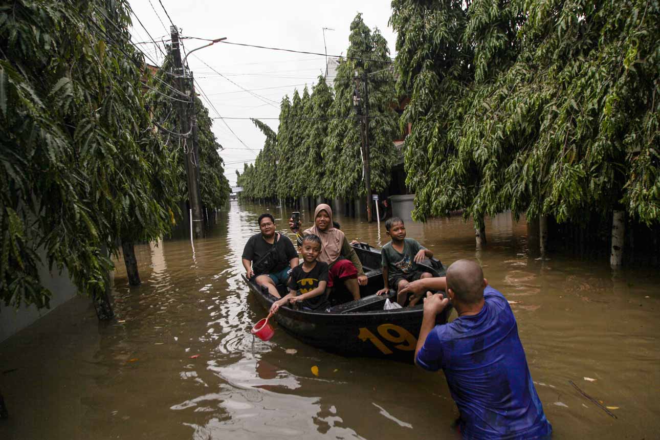 Banjir Kembali Melanda Sejumlah Wilayah di Kota Bekasi